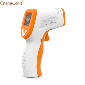 

CHAMSGEND Baby Thermometer Fever Body Pacifier First Aid Kits Infrared for Milk Water Room Non Contact Care Forehead Digital 202