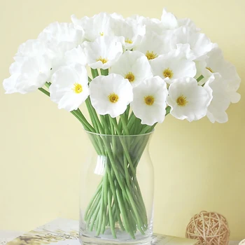 

Artificial Floral Decor Home Office Floral Decoration PU Fake Flower Wedding Party Ceremony Mini Artificial Flower