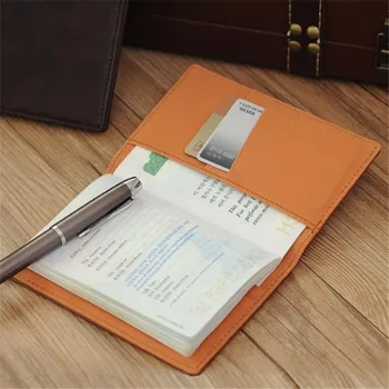 

Best Sale Minimalist Passport Cover Waterproof Men Card Holder Travel Passport Holder Casual Leather Card Wallet Documentpakket