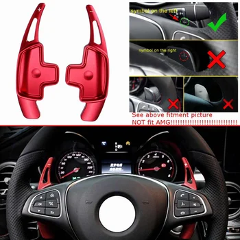 

Pair Car Steering Wheel Paddle Shift Shifter Paddle Shift Extension For Mercedes ForBenz A B C-CLASS W117 CLA CLS GLC GLA GLE