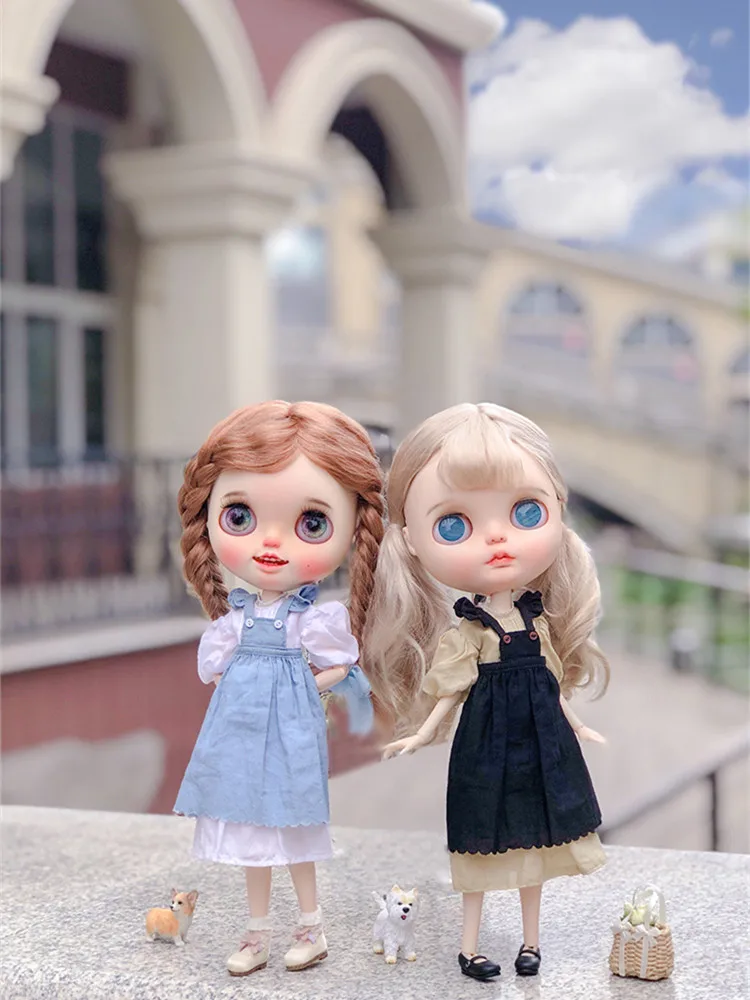 Кукла в стиле ретро Мори одежда женская 1/6 (подходит для BJD Azone Pullip Lati OB) | Игрушки и