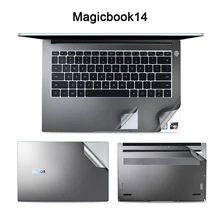 For Huawei Honor MagicBook 14 Full Body Protective Skin Scratch-resistant Protective Sticker Four-piece Set Bag Coque Fundas