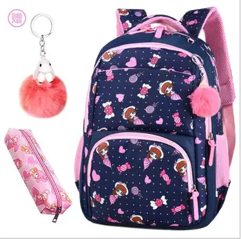 

New schoolbag for primary school students, girls, 6-12 years old, girls' 1-3-5, 4-6 Grade girls' Backpack