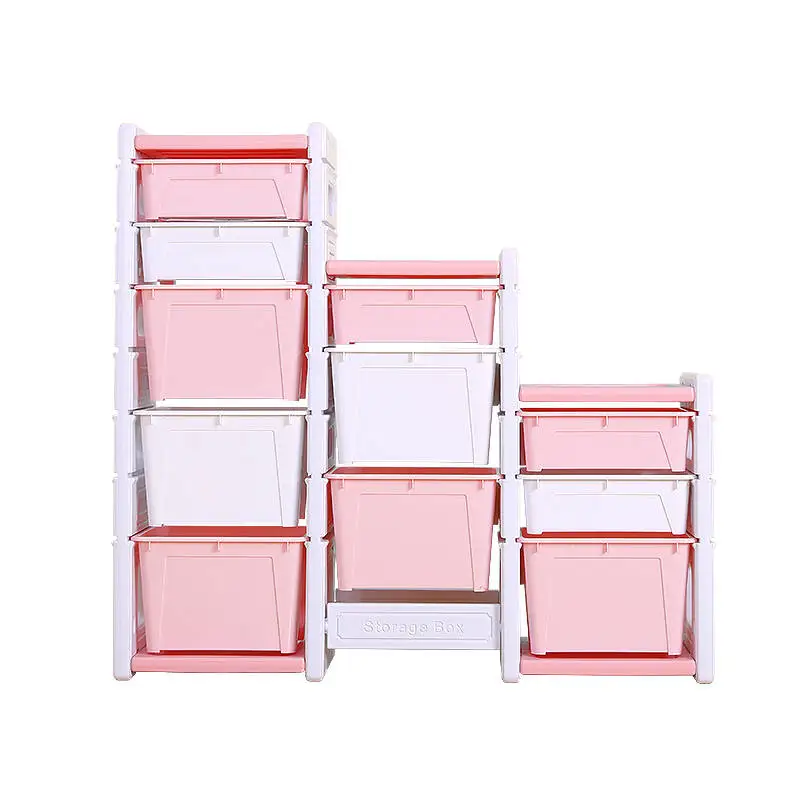 

M8 Children's Bookshelf Toy Storage Rack Organizer Cabinet Kindergarten Locker Large Capacity