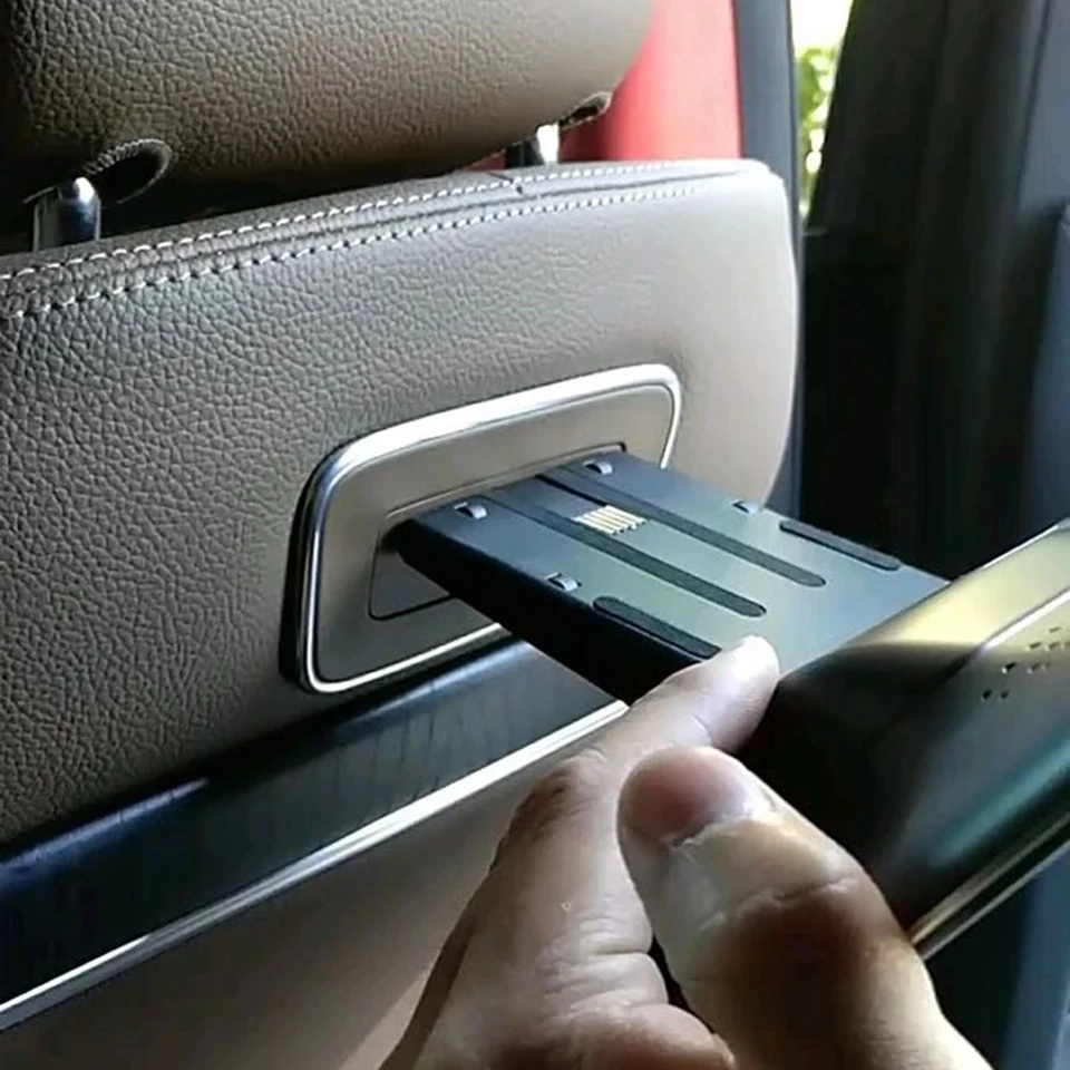 Подключи и играй авто ТВ монитор Автомобильный медиа дисплей DVD подголовник ЖК-дисплей Android экран для Mercedes W213 заднего сиденья развлекательная система