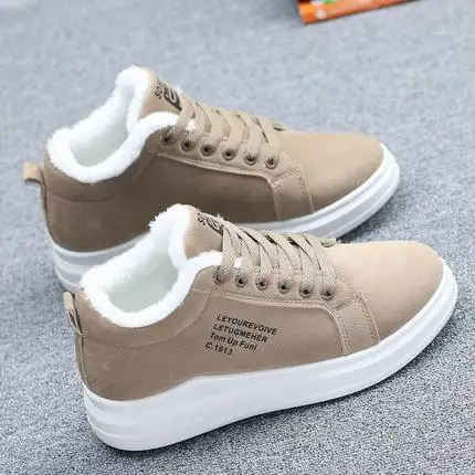 Ceny Bawełniane buty kobiety plus aksamitna dorywczo zima 2018 nowe grube ciepłe koreański studentów dorywczo dziki jesień i zima buty