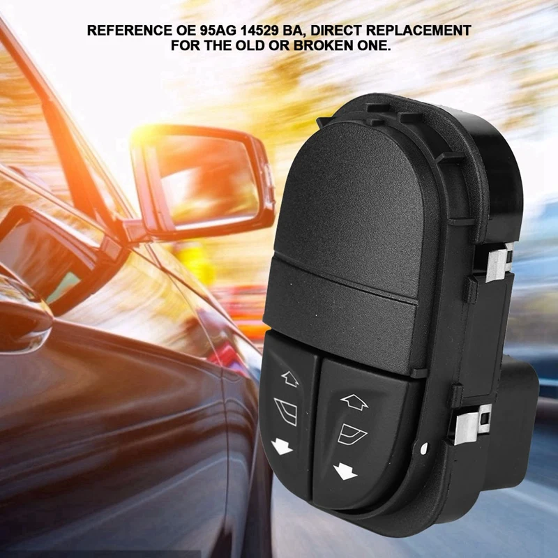 Car Electric Power Window Switch Lifter Button Abs Universal for Ford Escort 1996 1997 1998 1999 2000 95Ag 14529 Ba | Автомобили и