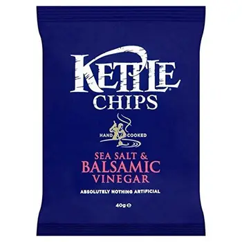 

Patatas Kettle Sal Marina Y 40 G De Vinagre Balsámico