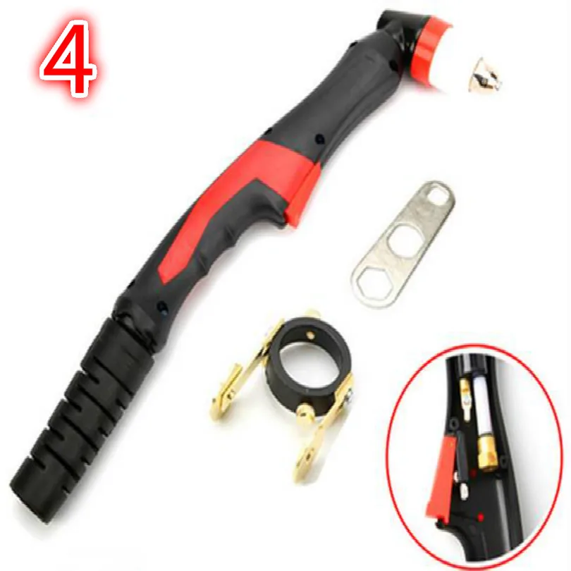 LGK-100/120 P80 plasma torch accessories plasma cutter torch plasma machine torch gun bent Straight shank Extension rod 5style