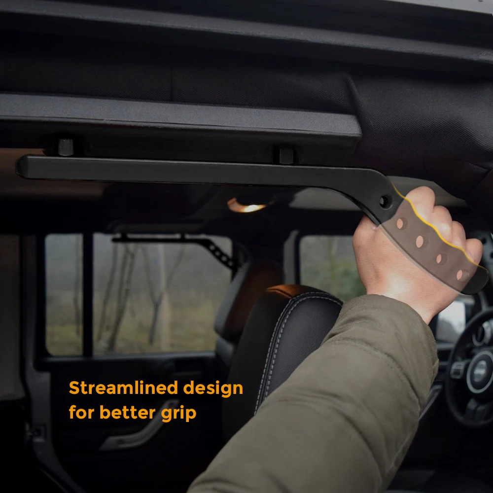 Передняя и задняя поручень для Jeep Wrangler JK Sahara Rubicon Unlimited 2007- захватные ручки ручка из алюминиевого сплава