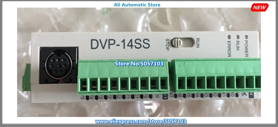 14-точечный хост DVP14SS211T 8DI 2-полосный 10K вход 6DO NPN 24 В постоянного тока 0 5 А 20K ВЫХОД
