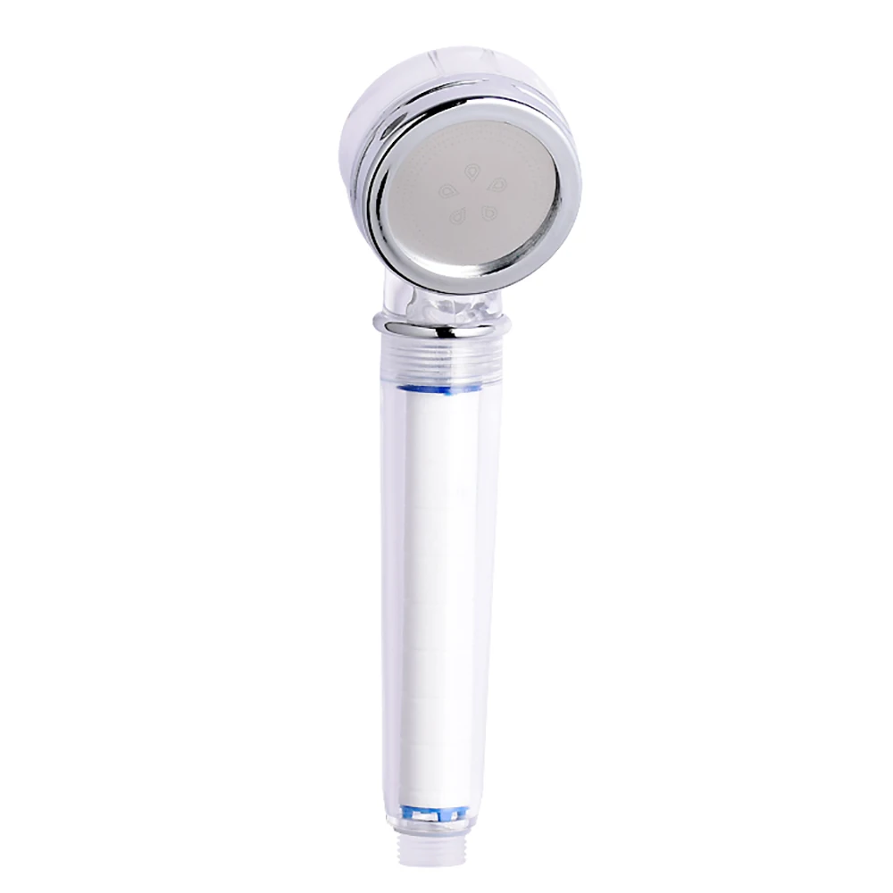 Skin Care Single Function Eco High Pressure Water Filter Mineral Stone Vitamin C Bathroom Hand Shower Head With PP Cotton | Обустройство