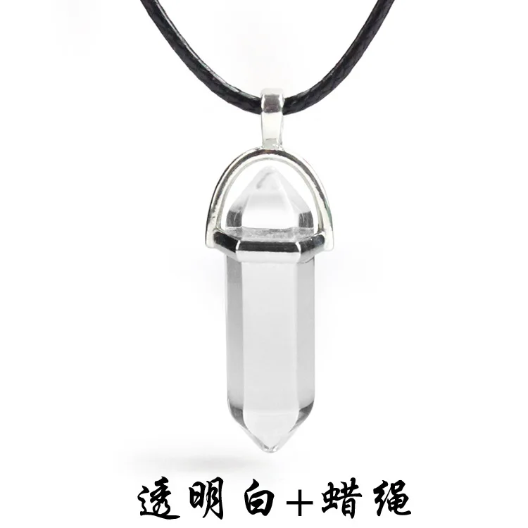 透明白+蜡绳