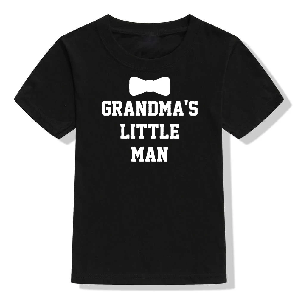 Promoted to be Grandma T Shirt Nana and Grandson Shirts Summer Family Matching Tshirts Grandpa s