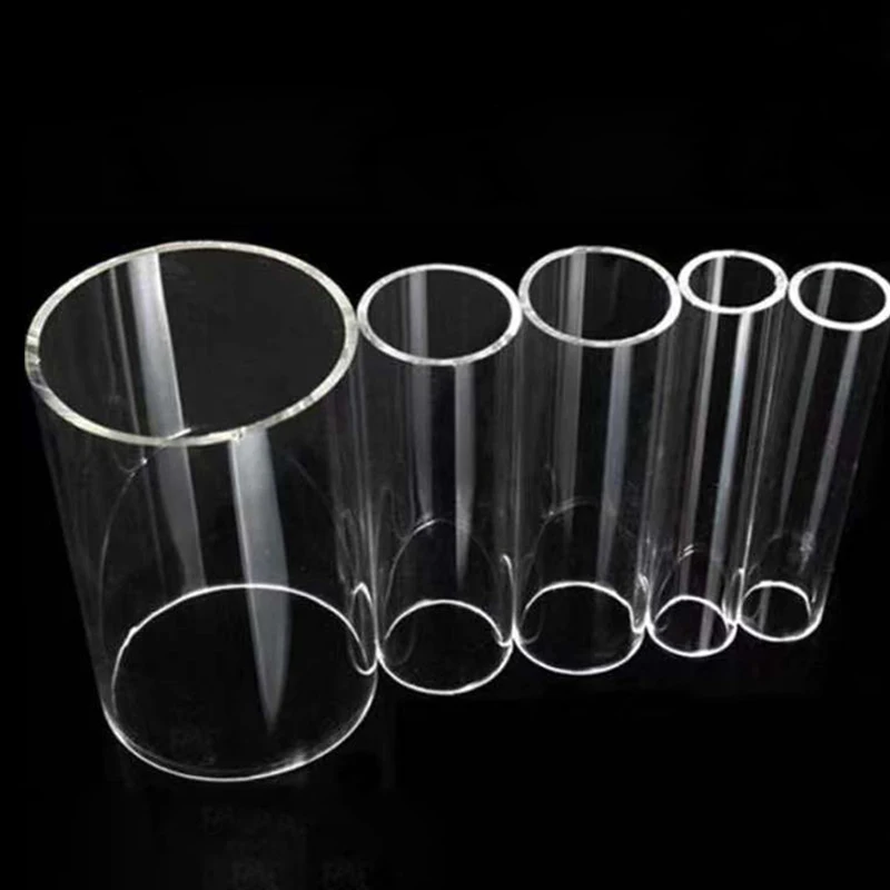 Transparent Acrylic Tube Aquarium Fish Tank Supplies Plexiglass Water