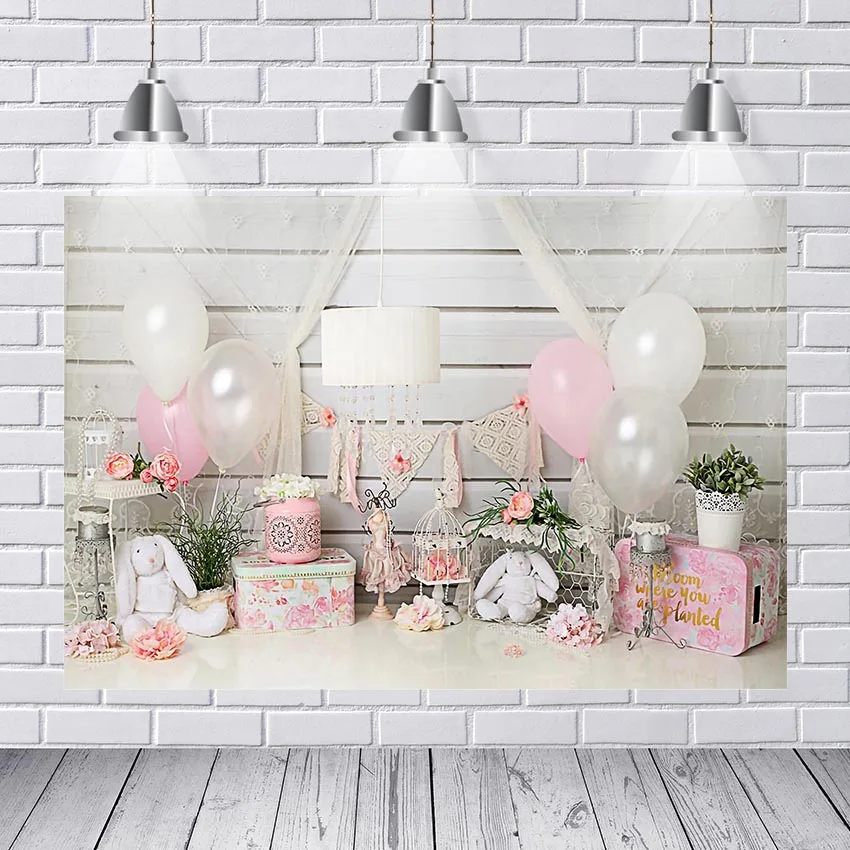 

Vinyl Photography Backdrops Newborn Boy or Girl Bokeh Photographic Background Baby Shower Decorations Photocall Background Props