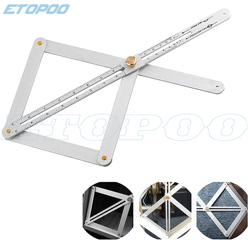 Bevel & Corner Protractor for Multi Angle Measurement Tool for Woodworking Goniometer Square Ruler Digital Angle Meter digital angle protractor angle measuring tool angle protractor digital angle meter
