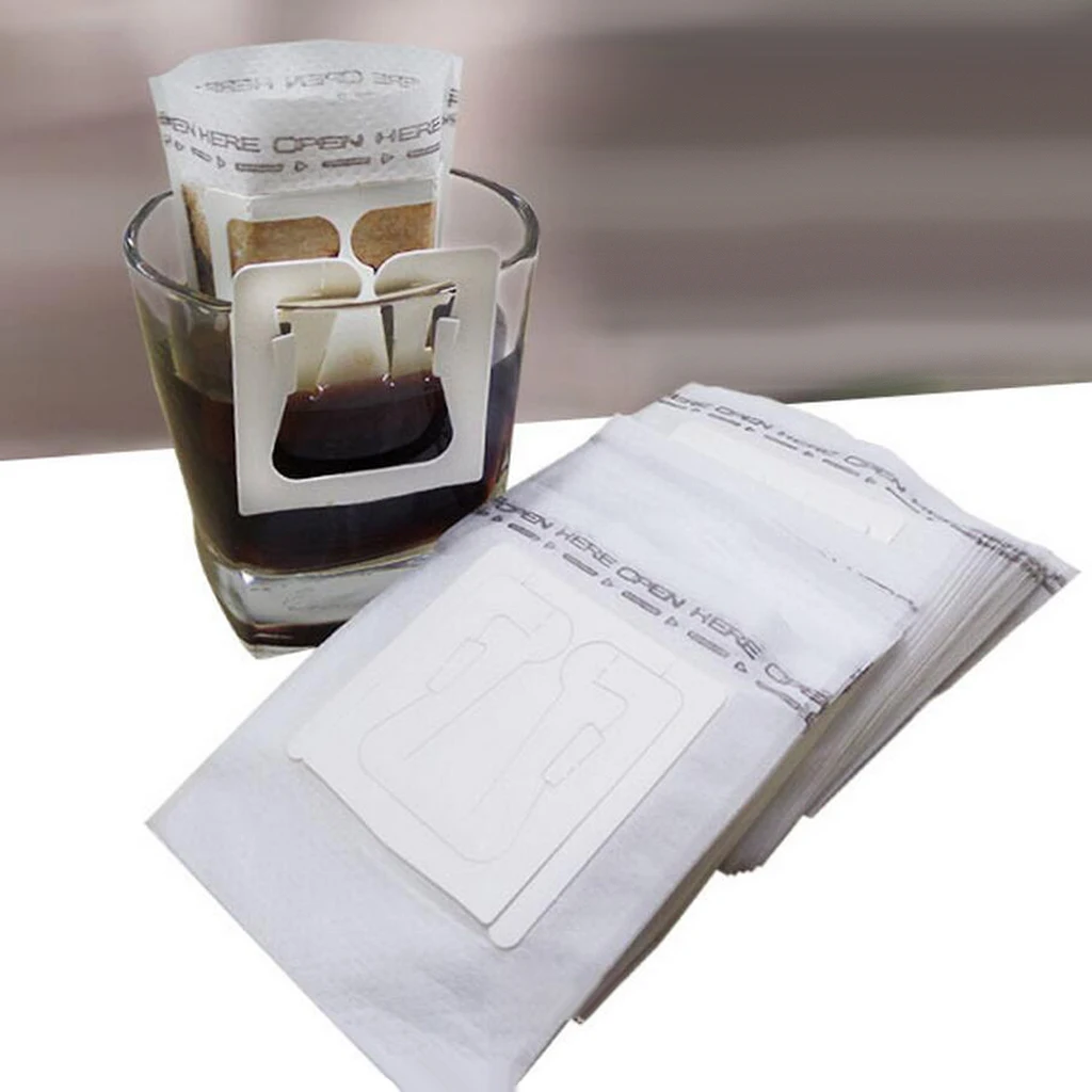 Hanging Ear Paper Drip Type Coffee Filter Paper Bag Eco-friendly Material