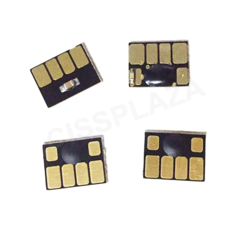 CISSPLAZA 4 шт. чипы для дуги совместимые с HP 10 82 многоразовых картриджей и СНПЧ DesignJet 500