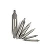 60 Degrees HSS Center Drill Bit Set 1mm 1.5mm 2mm 2.5mm 3mm 3.5mm 5.0mm Countersink Drill Bit TiN Coated Combined Center Drills ► Photo 3/6