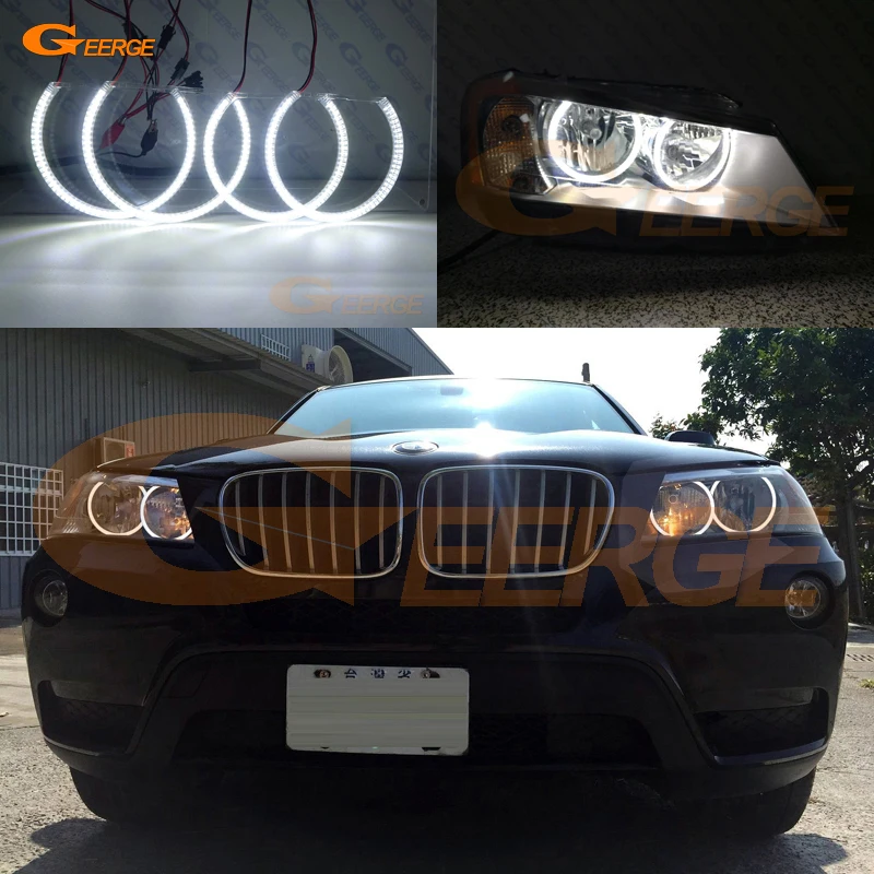 Для BMW X3 F25 2010 2011 2012 2013 2014 предлицевая сторона ультра яркий SMD СВЕТОДИОДНЫЙ
