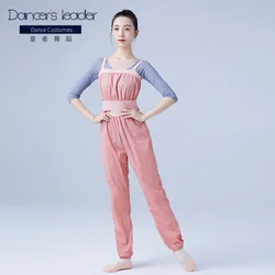 Ballet Women Clothes Rompers Casual Sleeveless Overalls Autumn Harem Pants Long/Shorts Corset Female Weight Loss Playsuit