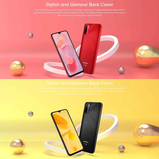 Ulefone-Smartphone Note 12P,7700mAh,4G,6.82インチ画面,4GB RAM,64GB 
