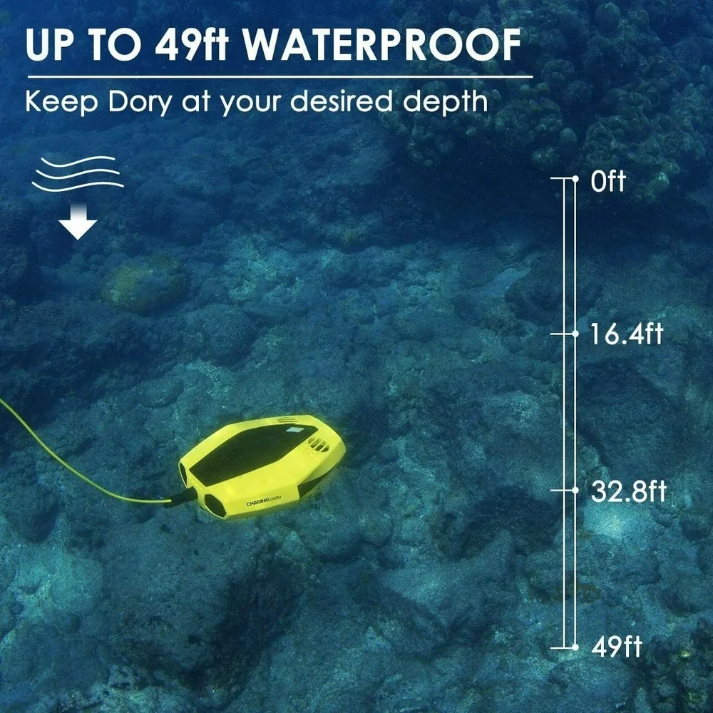 US $474.05 Chasing Dory Underwater Drone 1080p Full Hd RealTime Viewing App Control
