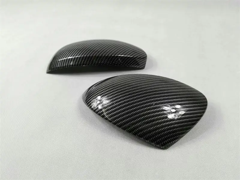 Углеродное волокно Цвет крыло Дверь Зеркало Обложка 2010 2011 2012 2013 для Volkswagen VW Tiguan Авто Средства для укладки волос