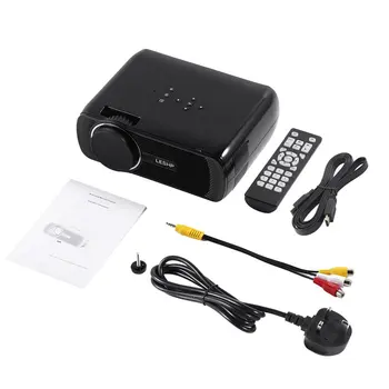 

LED Projector Wifi 1200 Lumens 800*480 Resolution Home Cinema BL-80 Support PC Laptop USB TV Box iPad Smartphone