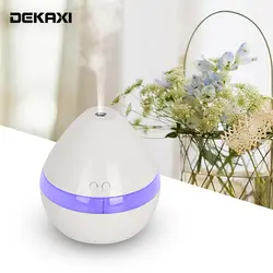 DEKAXI 300 мл в форме капли USB увлажнитель воздуха белый Арома диффузор эфирное масло диффузор для дома автомобиля номер мини увлажнитель