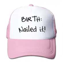 Бейсбольная Кепка унисекс, Регулируемая Кепка в Стиле Дальнобойщика, розовый цвет