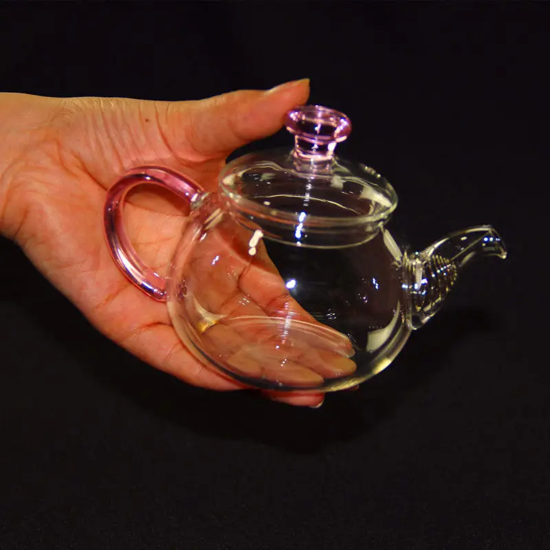 Mini Glass Tea Set Heat Resistant Glass 
