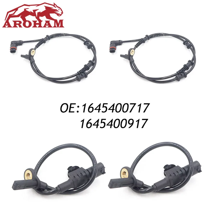 Датчик скорости колеса для MERCEDES BENZ W164 W251 GL320 GL350 GL450 GL550 ML320 ML450 ML500 4 шт. 1645400717 1645400917 |