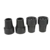 4 Pcs Anti Skid Rubber Walking Stick Ferrules Crutch Bottom Pads Heavy Duty Cane Bottom Ends Protector Spare Replacement 4