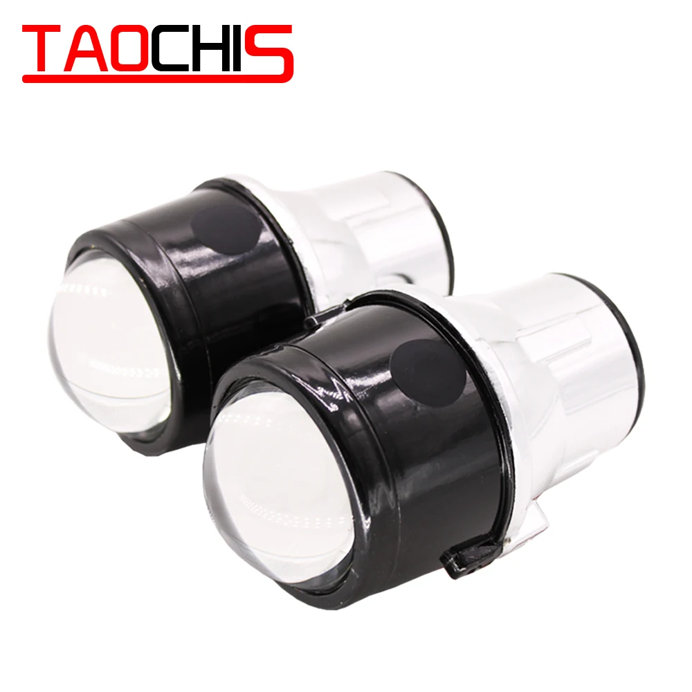

Taochis Universal M6 Car-Styling 2.5 inch Hi/Lo Beam Foglight Projector Lens Bi-Xenon HID H11 fog light lens Motorcycle