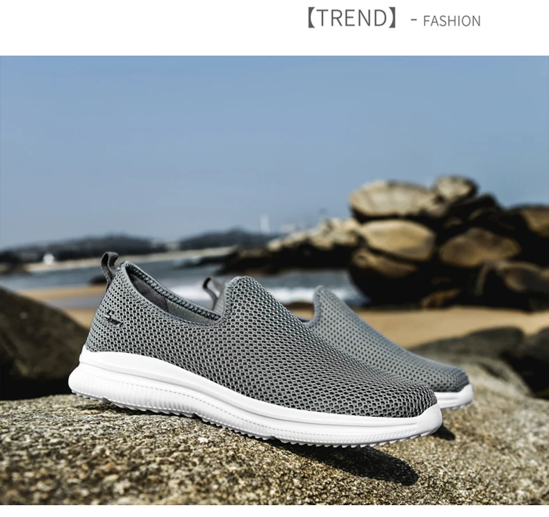 2021 New Shoes Men Loafers Light Walking Breathable Summer Comfortable Casual Shoes Men Sneakers Zapatillas Hombre Plus Couple