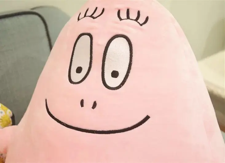 Южная Корея Barbapapa Баба папа Девушки Сердце Подушка фотосессия домашняя мягкая загрузка реквизит