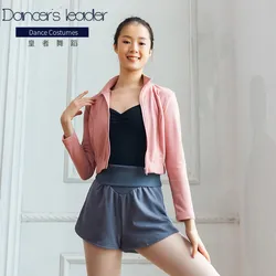 Ballet Zipper Top Female Adult Jacket Autumn And Winter Warm Training Dance Clothes Tops Teacher Sportswear