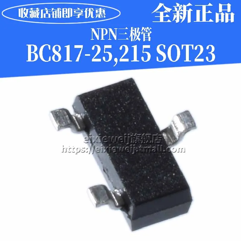 10 шт. 10 BC817-25 6BW/6Bt SOT-23 NPN
