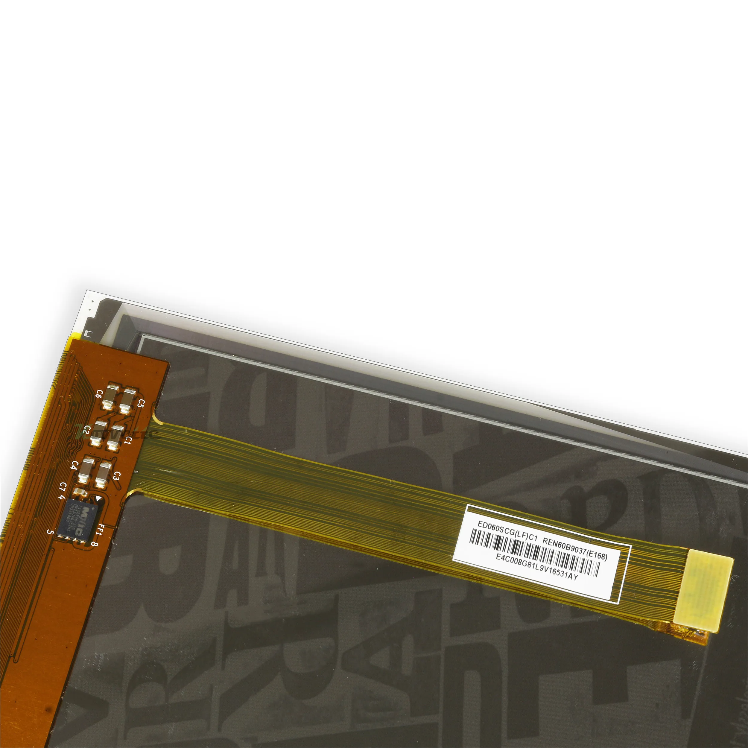 Tela Lcd para Leitor de Livros Original para Pocketbook 800 Wireless 600 w E-book Painéis e LCDs p/ tablet - Imagem 2
