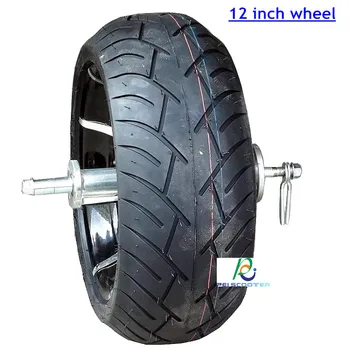 

12 inch free wheel and axle,three wheels scooter parts PCW-01