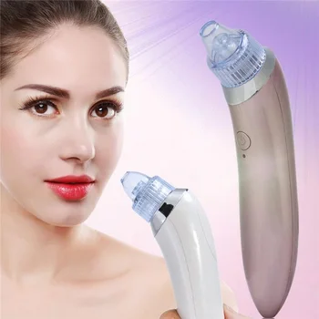 

1Pcs Women Mini Electric & Battery Facial T Zone Skin Care Pore Acne Blackhead Vacuum Cleaner Remover Skin Clean Tool