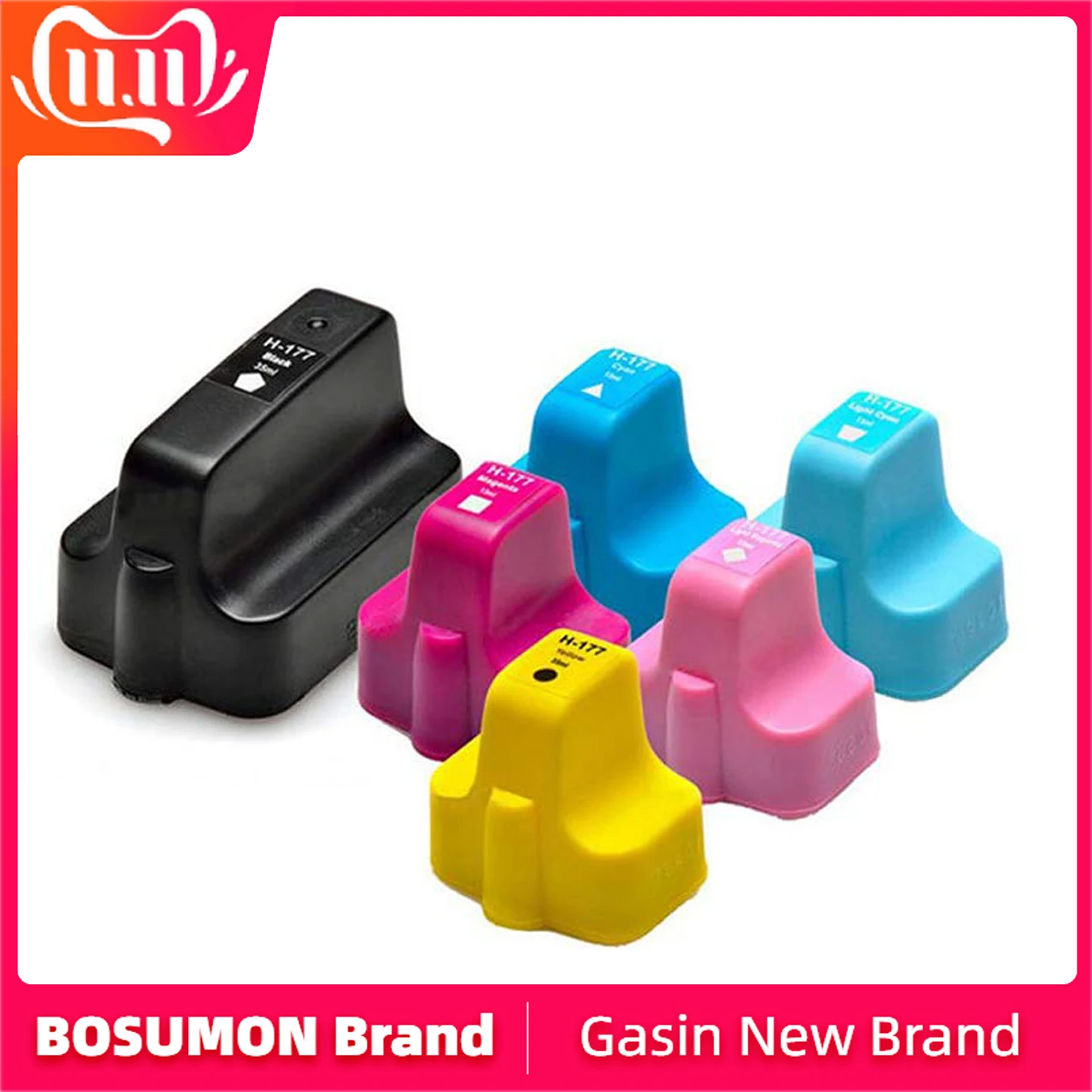 Bosumon 177XL Замена чернильных картриджей для HP177 XL HP177XL PhotoSmart C6270 C6275 C6280 C6283 C6285 C6286 C6288