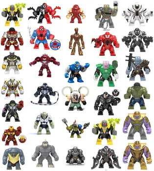 

Super Hero Iron Mark Killer Croc Thing Rhino Darkseid Custom Figures fit all building blocks
