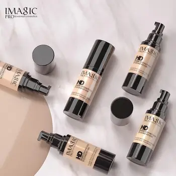 

Imagic Concealer Brightens Skin Waterproof Oil Control Liquid Foundation Makeup
