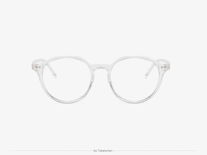 Toketorism Trendy Yellow Frame Oversized Anti Blue Glasses Woman Man Blue Light Blocking Eyeglasses blue light glasses kmart