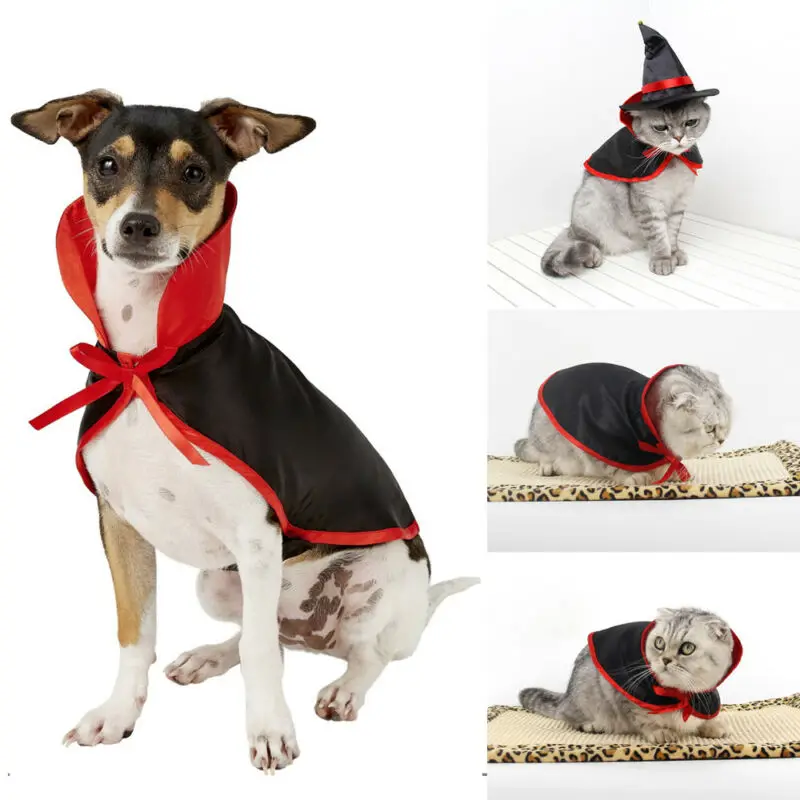 Новейший 1 комплект Хэллоуин Одежда для домашних животных украшение собака клоун