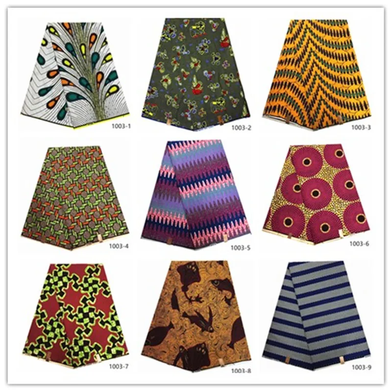 

ankara african wax print fabric on sale 2020 Dutch print cloth tissus wax latest high quality wax tissus free shipping 1003