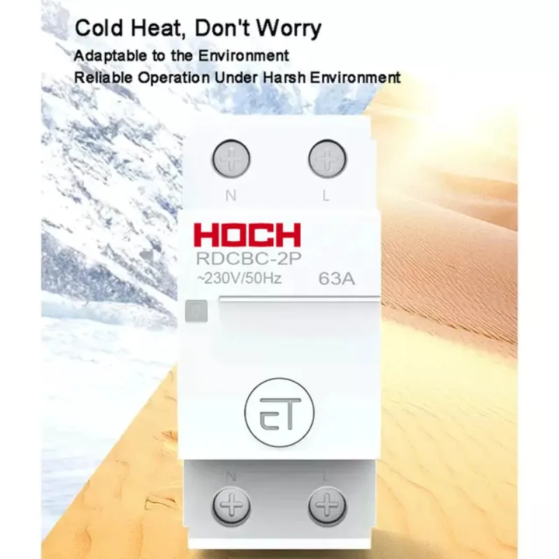 HOCH WIFI Магнитный удерживающий автоматический выключатель завод 2P умный
